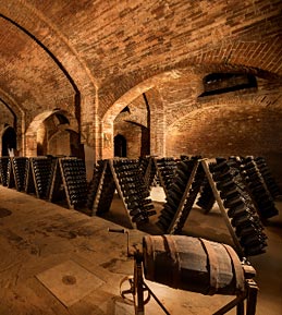 Underground cathedrals in Canelli